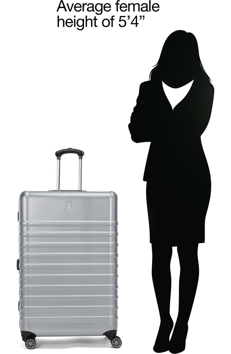 TRAVELPRO Rollmaster Lite 2 28-Inch Expandable Hardside Luggage, Alternate, color, Grey Carbon Fiber