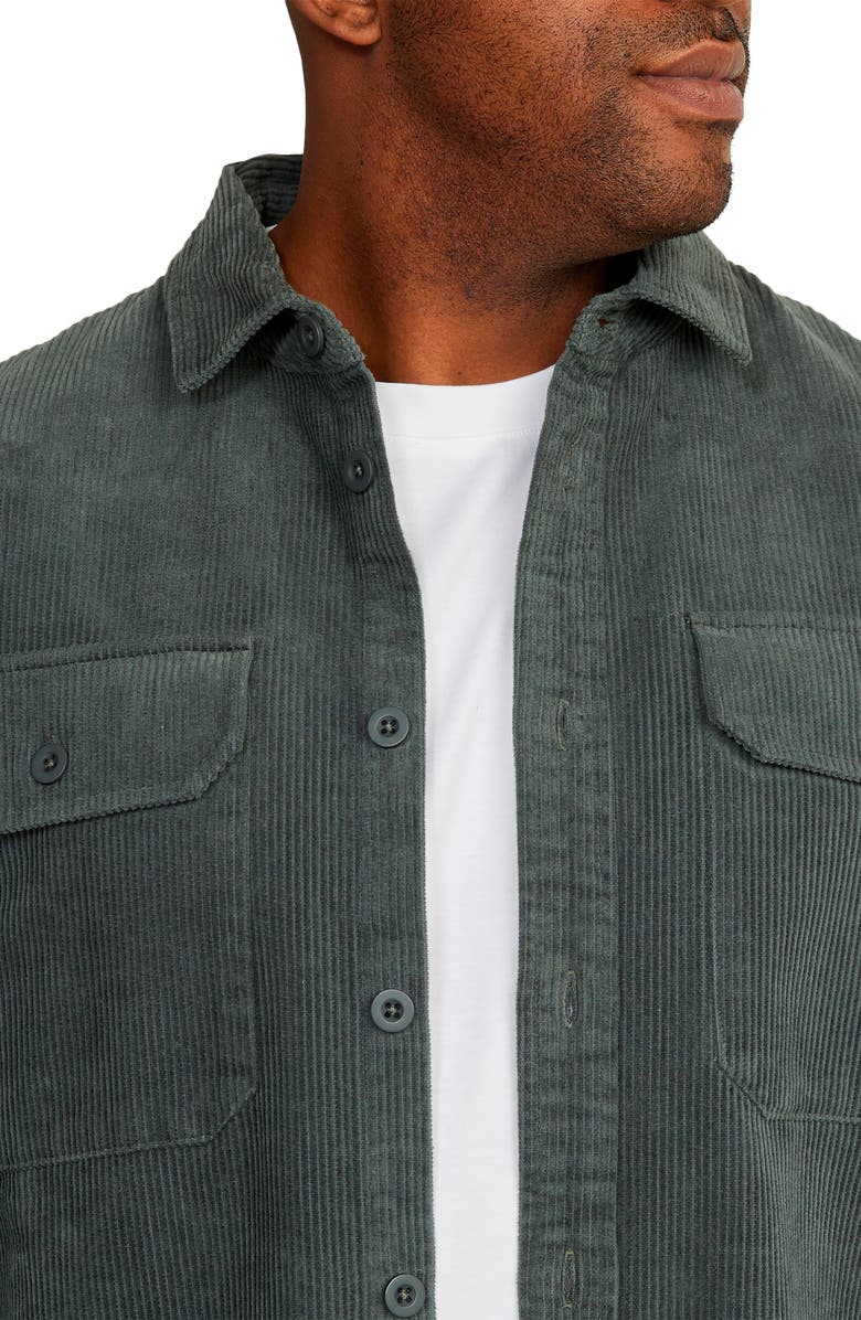 Johnny Bigg Stan Relaxed Fit Corduroy Overshirt, Alternate, color,