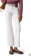 MANGO TEEN Mid Rise Crop Flare Jeans