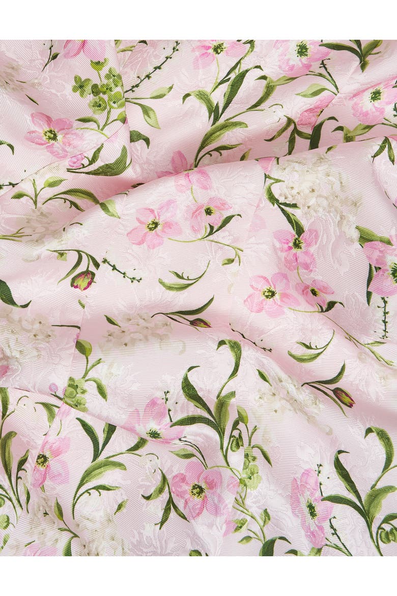 Lana Midi Dress, Alternate, color, Pale Pink Multi