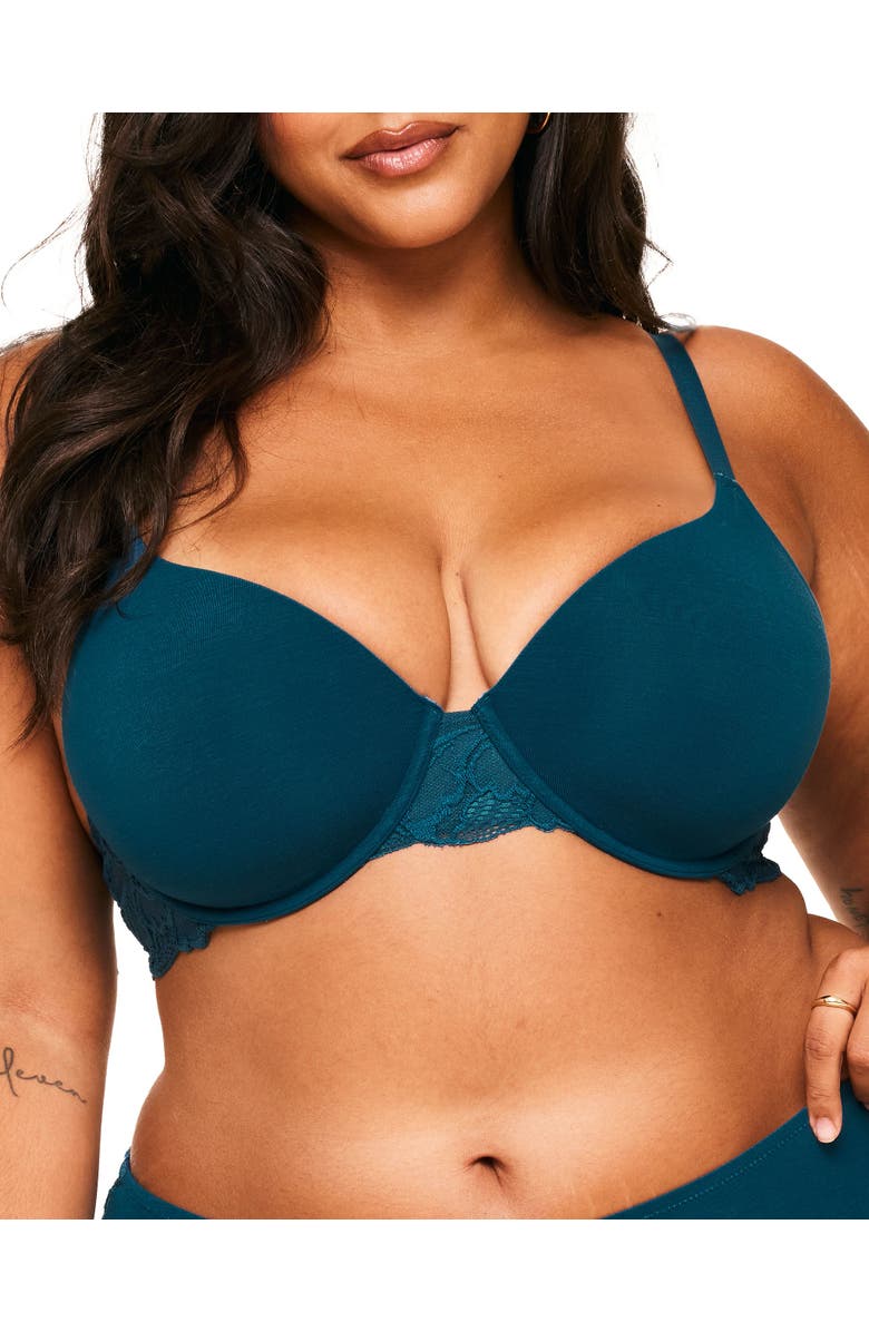 Adore Me Teagan Contour Full Coverage Bra, Main, color, Legion Blue