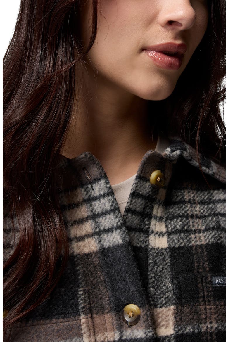 Wildest Venture™ Fleece Coat, Alternate, color, BLACK VAGABOND PLAID