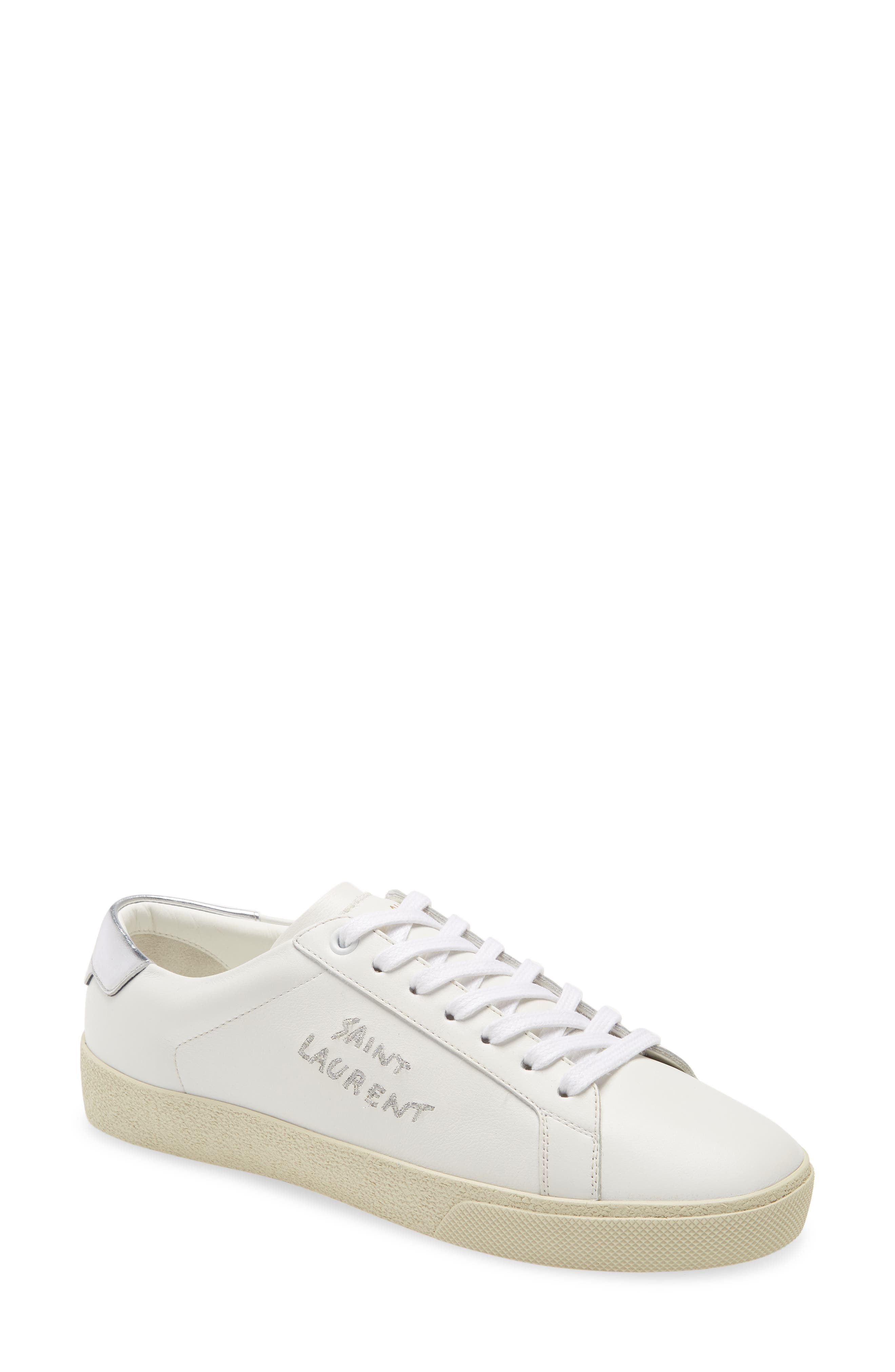 Saint Laurent Court Classic SL/06 Logo Low Top Sneaker, Main, color, 