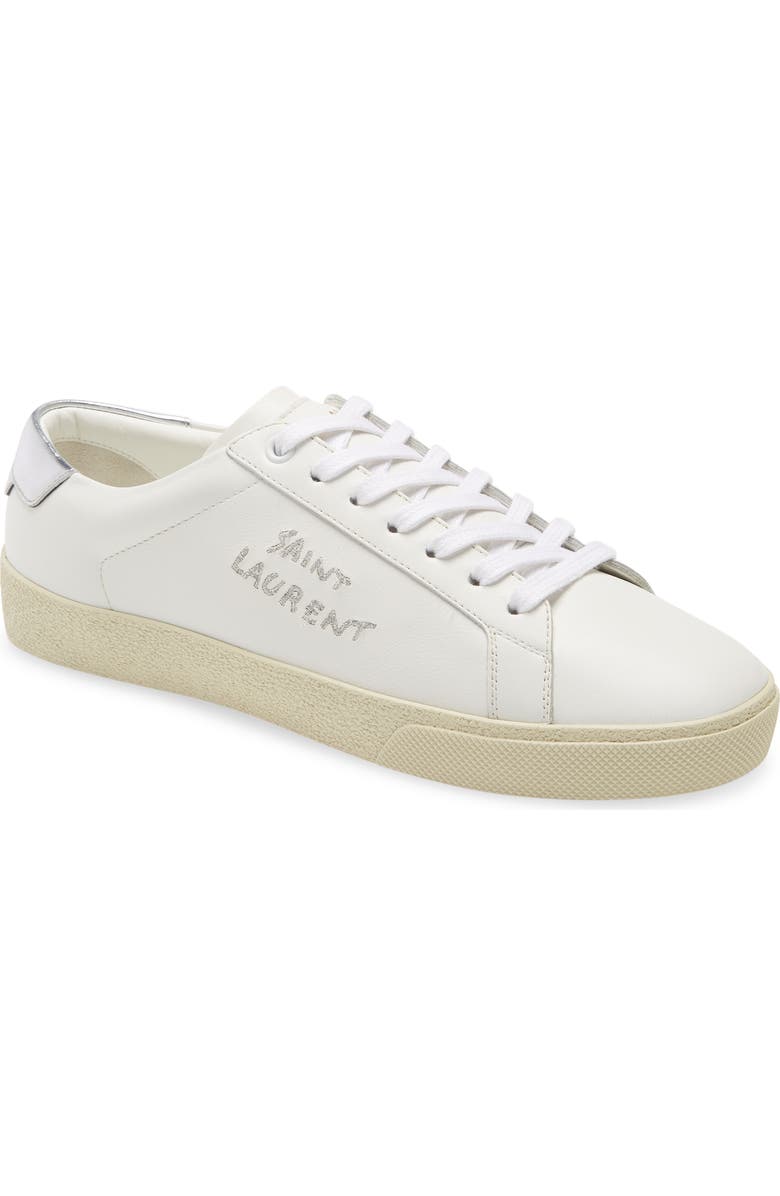 Saint Laurent Court Classic SL/06 Logo Low Top Sneaker, Main, color,