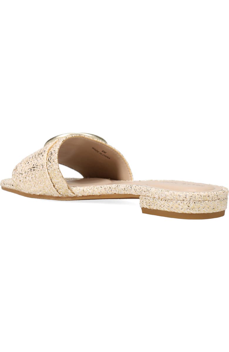 Pelle Moda Bianka Slide Sandal, Alternate, color, Light Gold