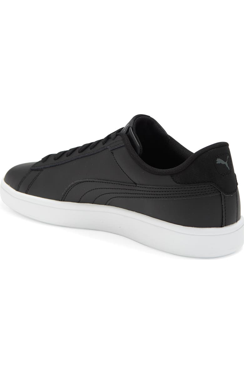 PUMA Smash 3.0 Low Top Sneaker, Alternate, color, Puma Black-Puma Black-White
