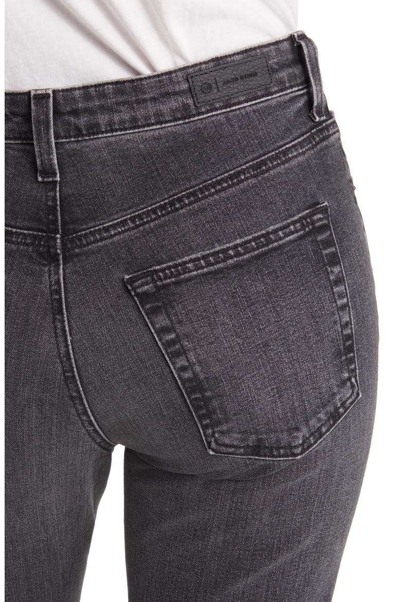 Saige Ankle Straight Leg Jeans, Alternate, color, 10 YEARS BONFIRE