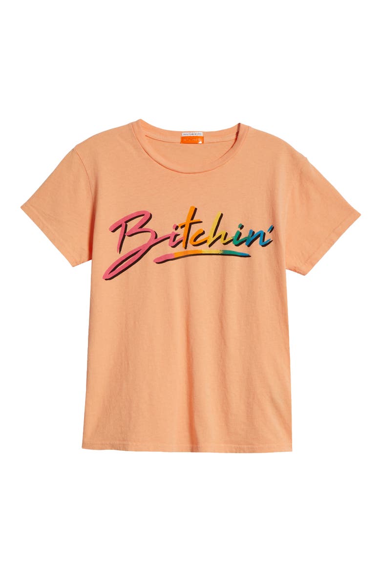 The Lil Goodie Goodie Graphic Tee, Alternate, color, PEACH COBBLER- BITCHN