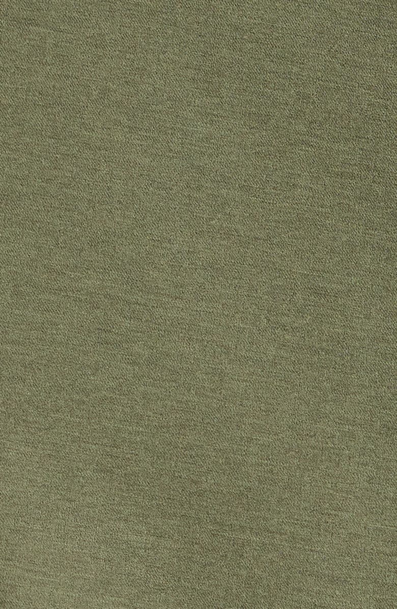 TENŌRE Tuxedo Stripe Board Shorts, Alternate, color, Olive