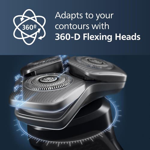 Philips Norelco Shaver 9400, Rechargeable Wet & Dry Electric Shaver In Silver