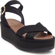 Rothy's Criss-Cross Platform Ankle Strap Sandal