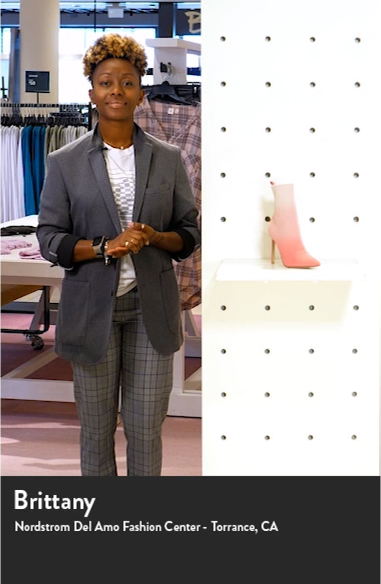 Dianne Ribbed Knit Bootie, sales video thumbnail