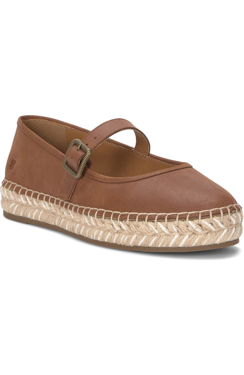 Lucky Brand Orlyna Espadrille Mary Jane Flat, Main, color, Hazelnut Summer Haze