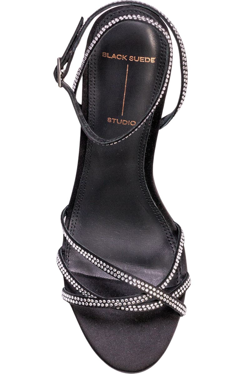 BLACK SUEDE STUDIO Serafina Ankle Strap Sandal, Alternate, color,