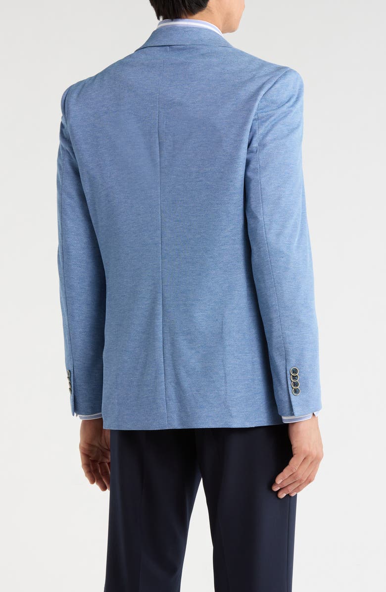 Duchamp Slim Fit Stretch Knit Sport Coat, Alternate, color, Blue