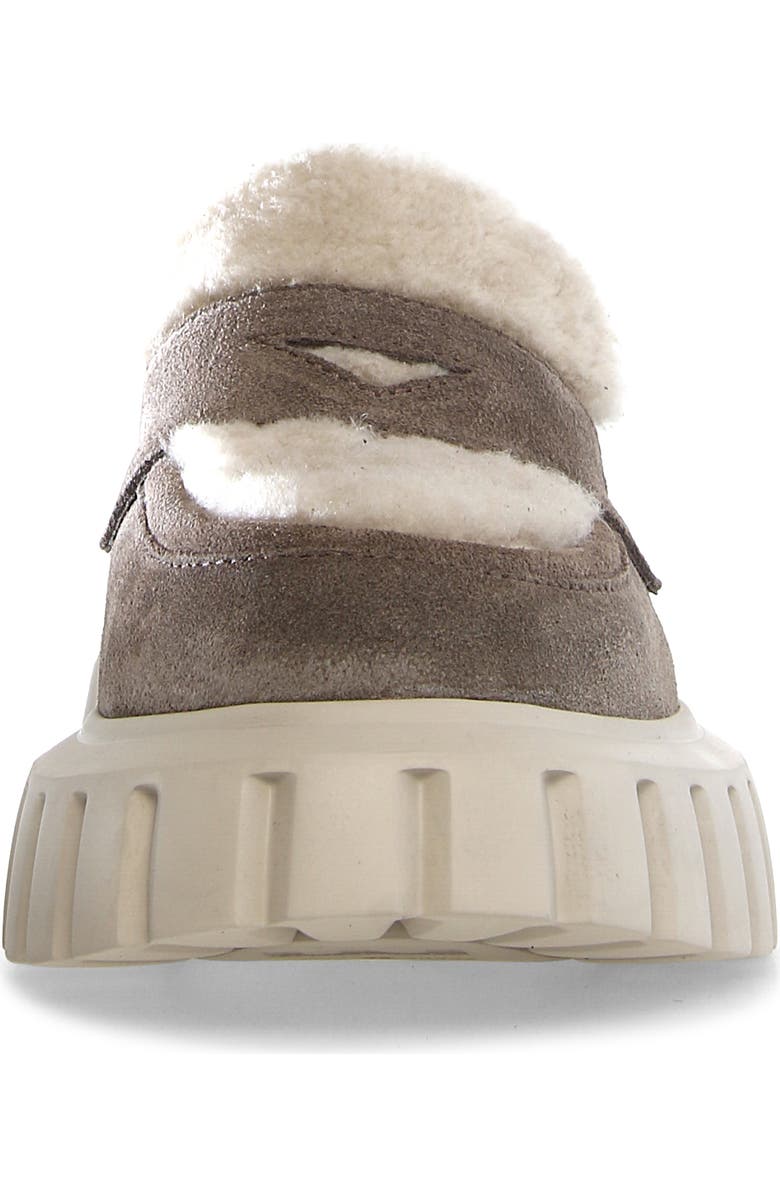 Voile Blanche Grenelle Wool Trim Platform Loafer, Alternate, color,