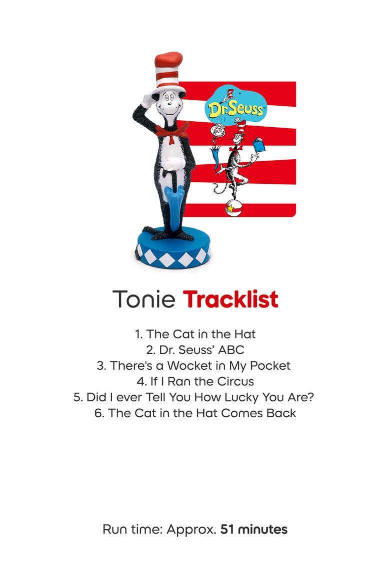 4-Pack Dr. Seuss Tonie Audio Character Bundle, Alternate, color, MULTICOLOR