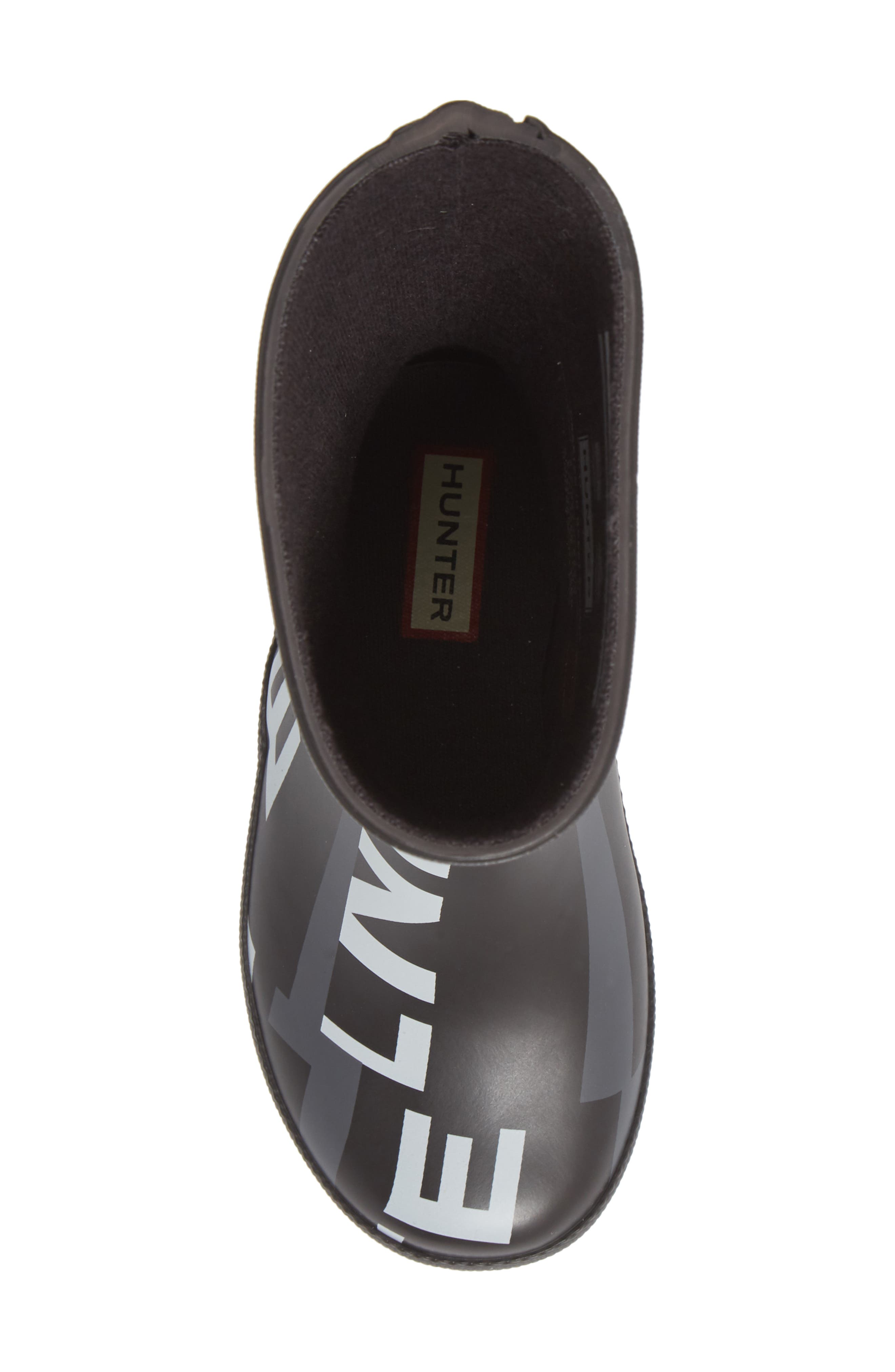 Hunter First Classic Exploded Logo Rain Boot, Alternate, color, 