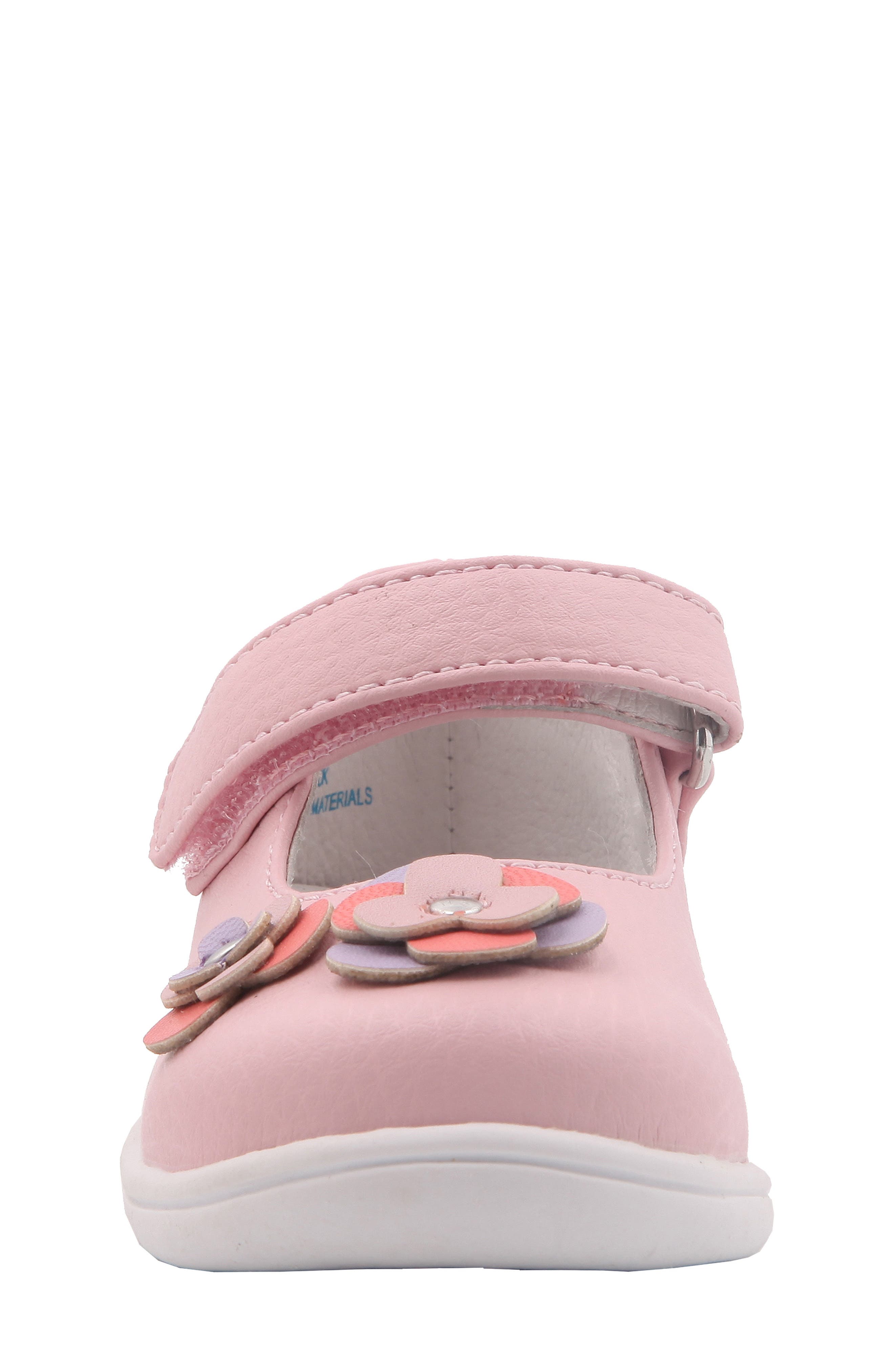 Nina Mary Jane Flat, Alternate, color, LIGHT PINK TUMBLED