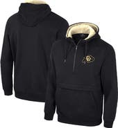 COLOSSEUM Men's Colosseum Black Colorado Buffaloes Half-Zip Hoodie