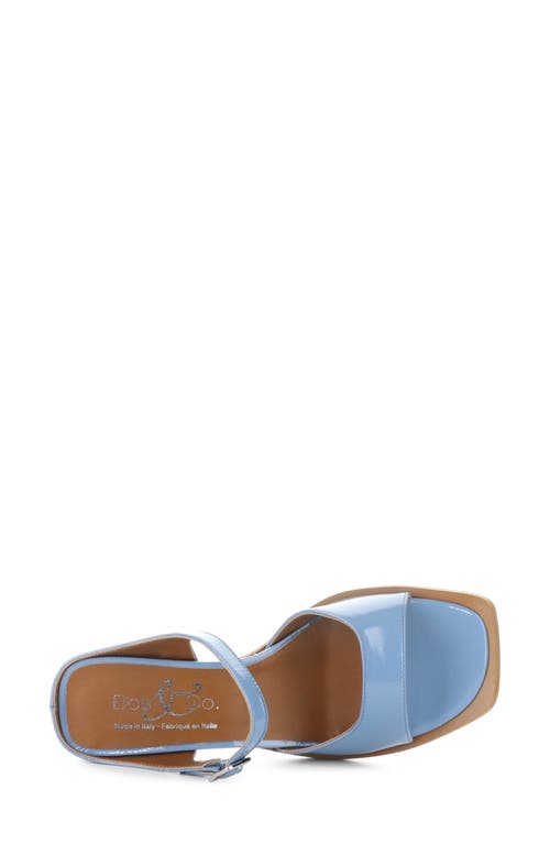 Bos. & Co. Braylen Slide Sandal In Sky
