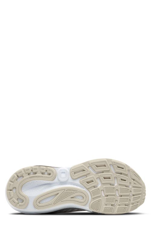 Brooks Adrenaline Gts 24 Running Shoe In White/black/pelican