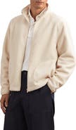 Reiss Toscana High Pile Fleece Jacket
