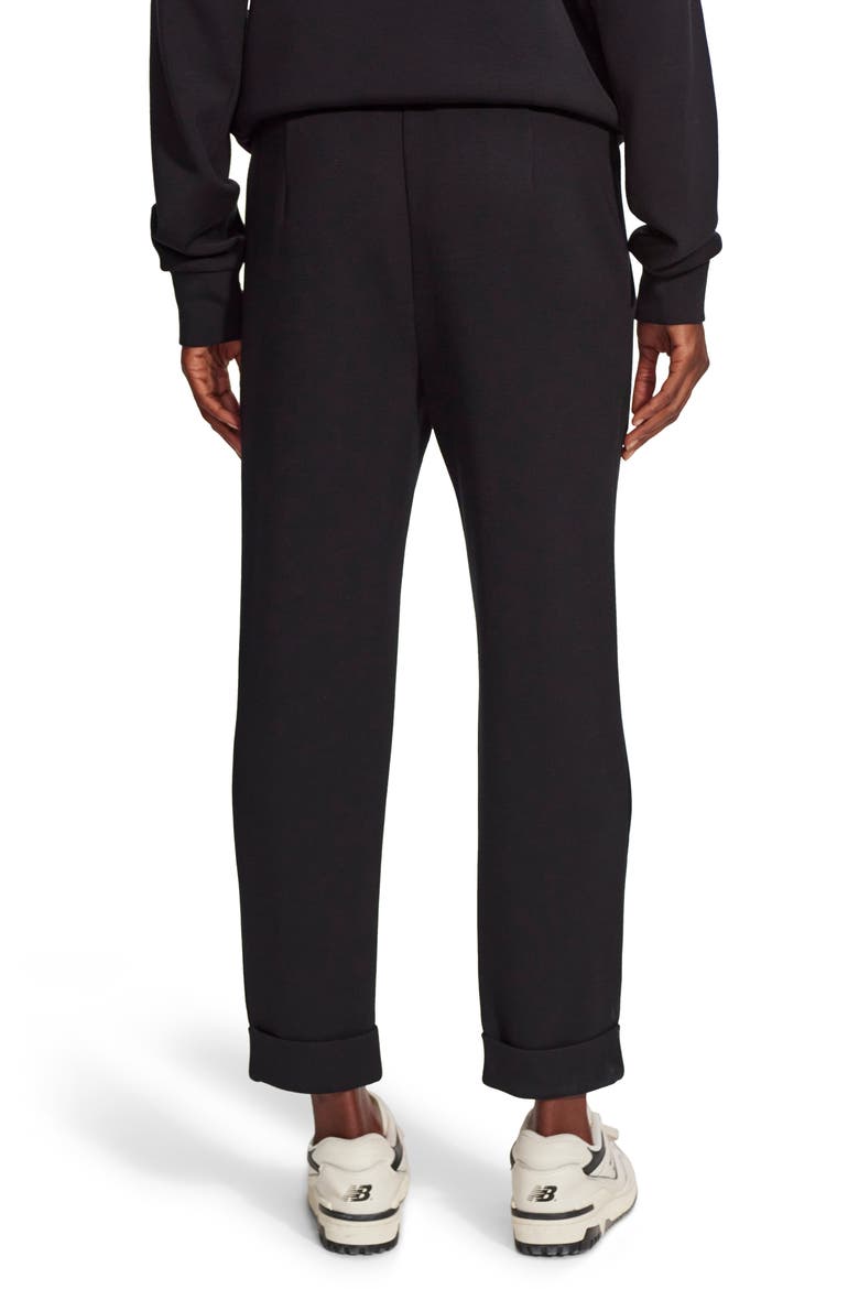 The Rolled Cuff 25-Inch Pants, Alternate, color, BLACK