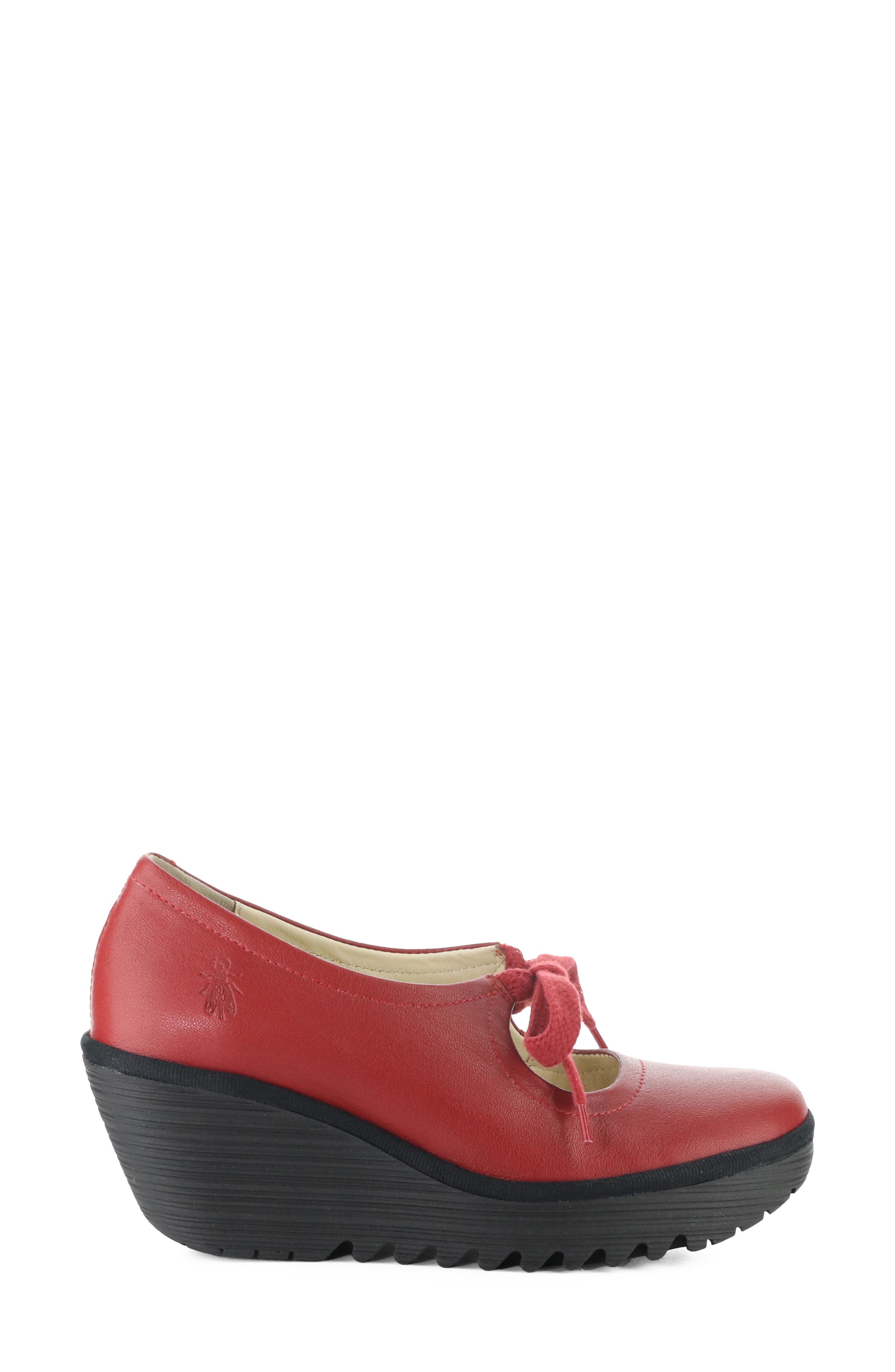 Yami Wedge Pump, Alternate, color, 001 LIPSTICK RED