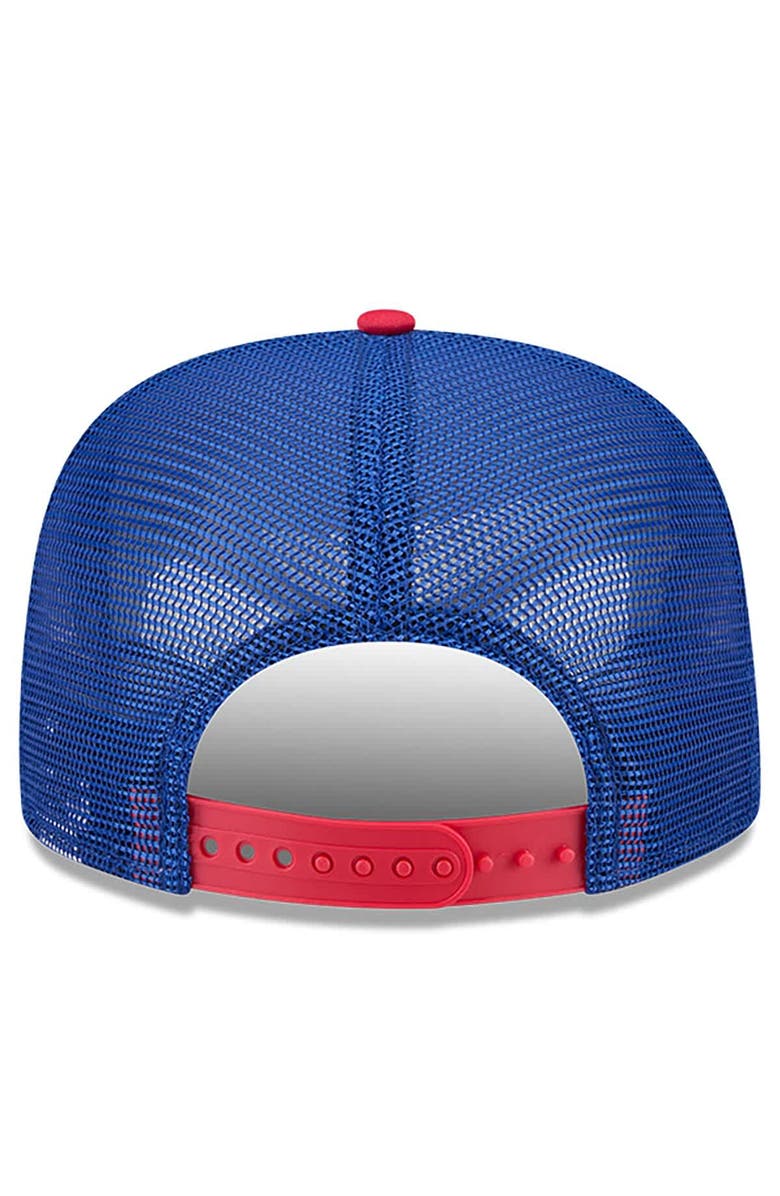 New Era Men's New Era Black Kyle Busch  9FIFTY A-Frame Retro Script Snapback Hat, Alternate, color, White