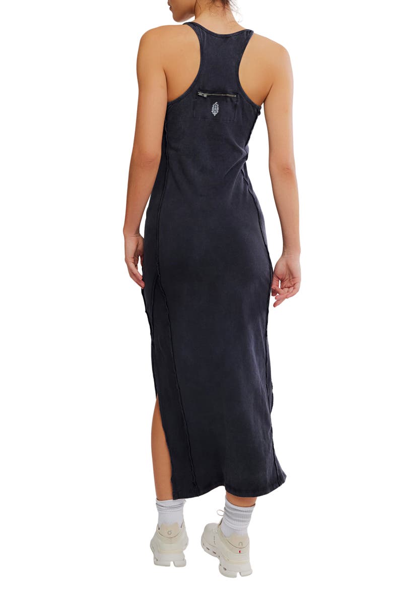 FP Movement Hot Shot Sleeveless Maxi Dress, Alternate, color, BLACK