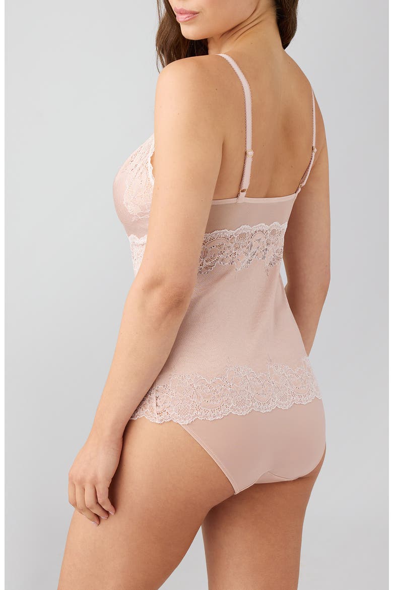 Modern Affair Lace Camisole, Alternate, color, ROSE DUST/ ANGEL WING