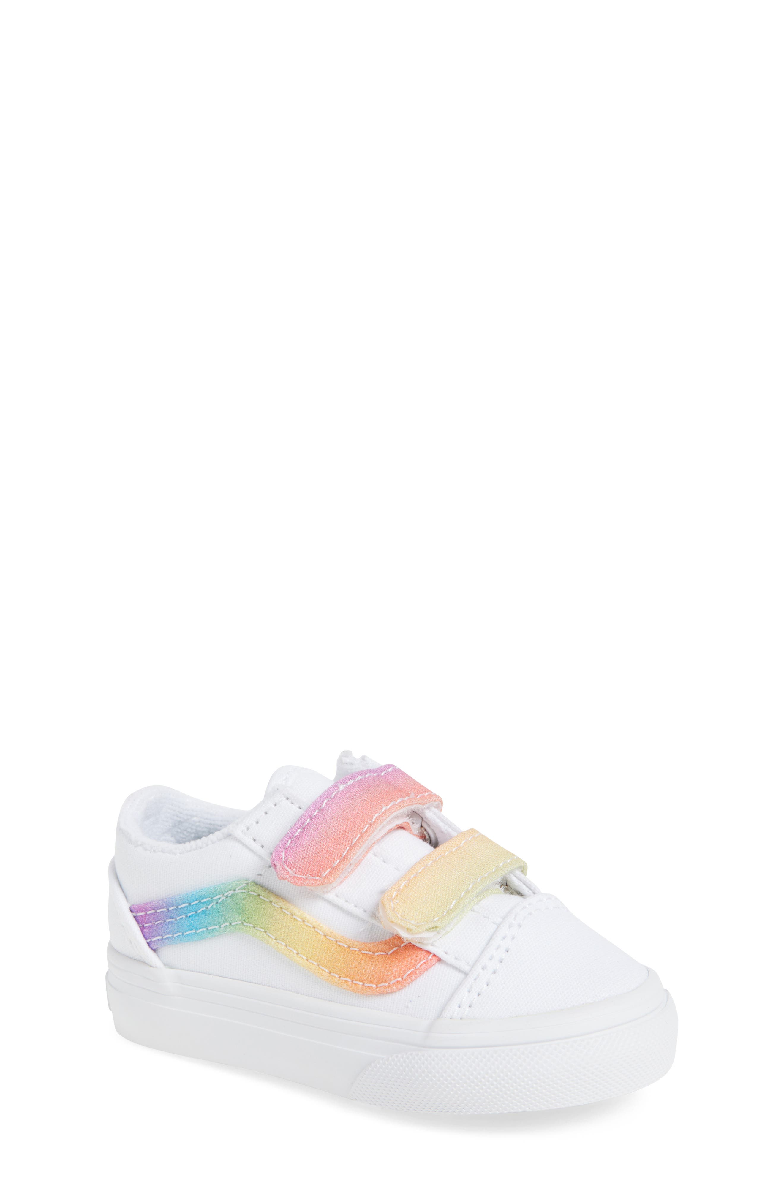 Vans Old Skool V Rainbow Sneaker, Main, color, 