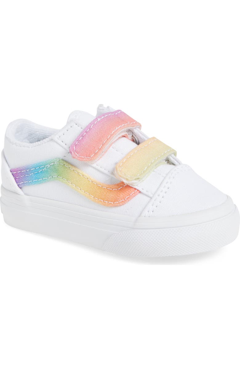 Vans Old Skool V Rainbow Sneaker, Main, color,