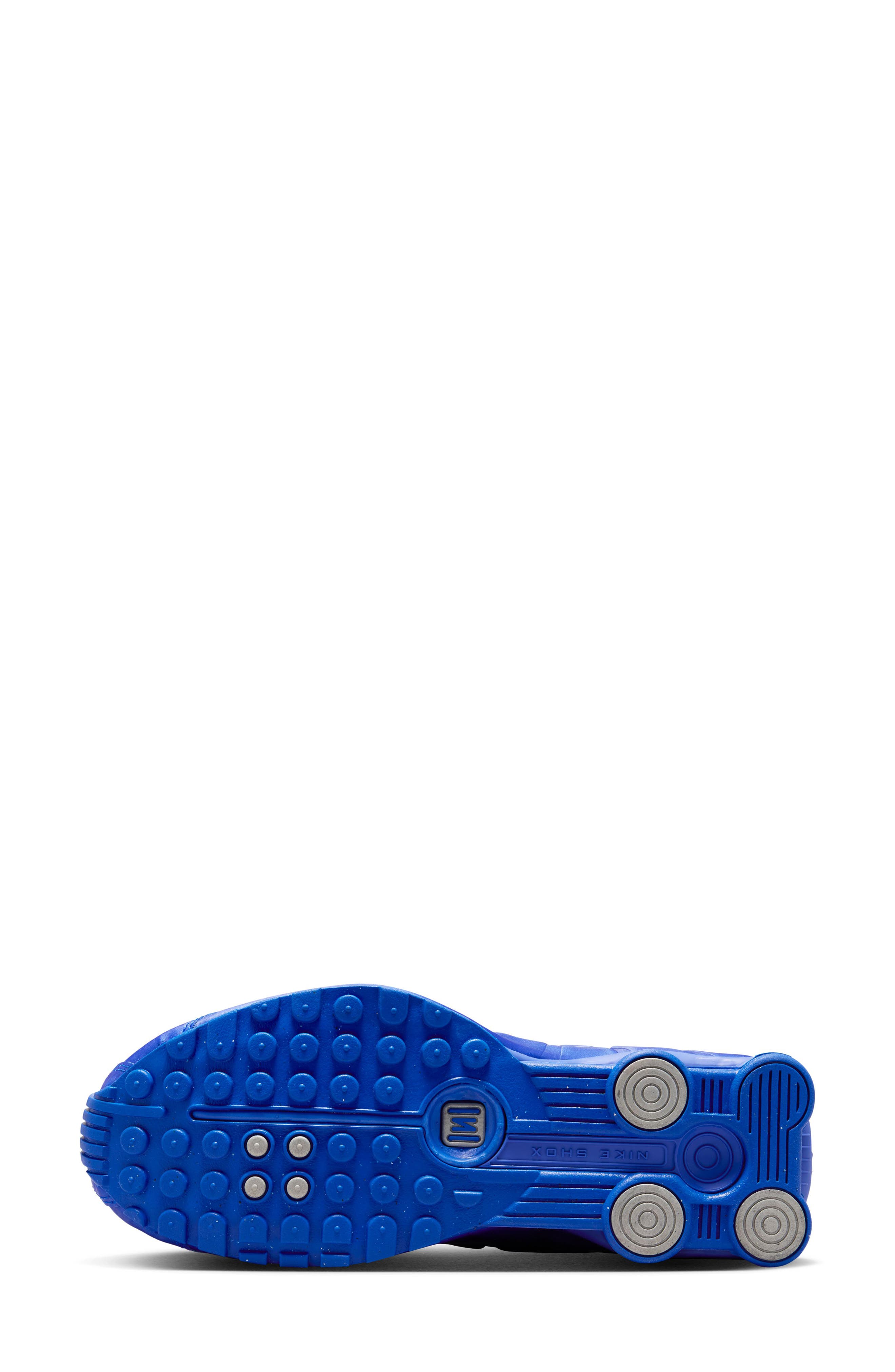 Shox R4 Sneaker, Alternate, color, RACER BLUE/ METALLIC SILVER