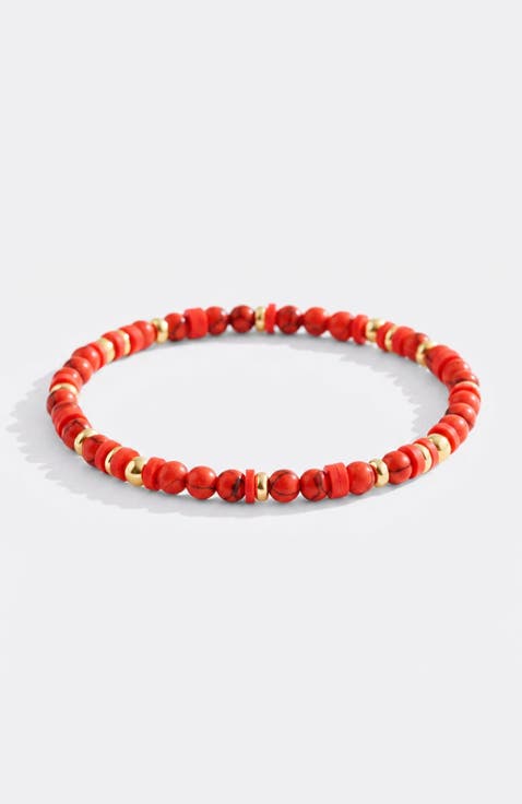 Stacking Birthstone Beaded Bracelet