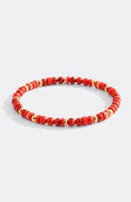 Mint & Lily Stacking Birthstone Beaded Bracelet