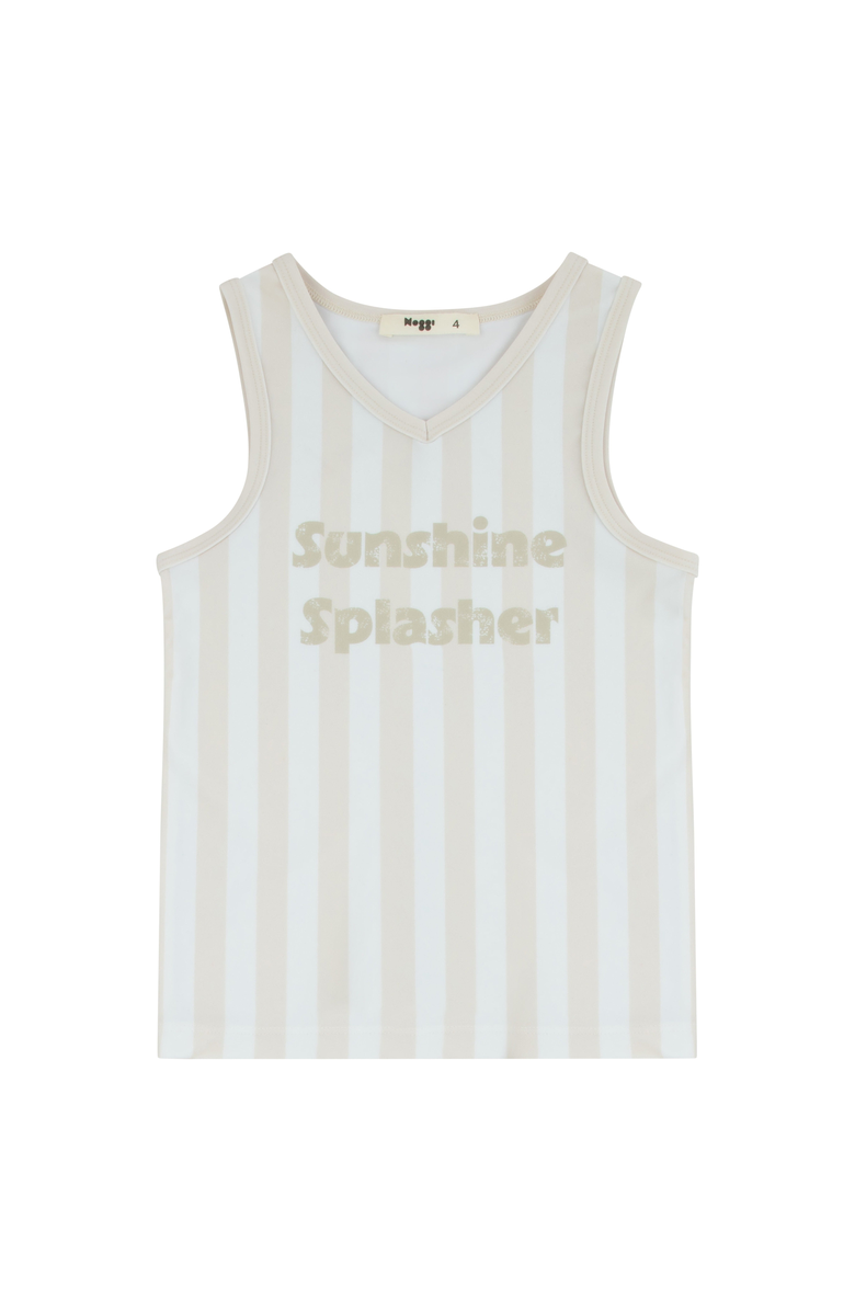 NoggiWear Sunshine Splasher Rash Guard, Main, color, Tan