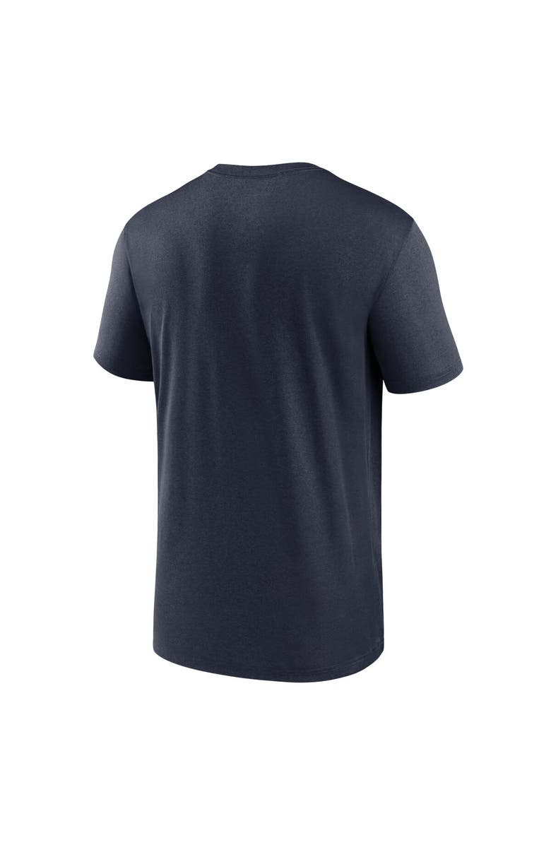 Nike Men's Nike Navy Chicago Bears Horizontal Lockup Legend Performance T-Shirt, Alternate, color, Navy