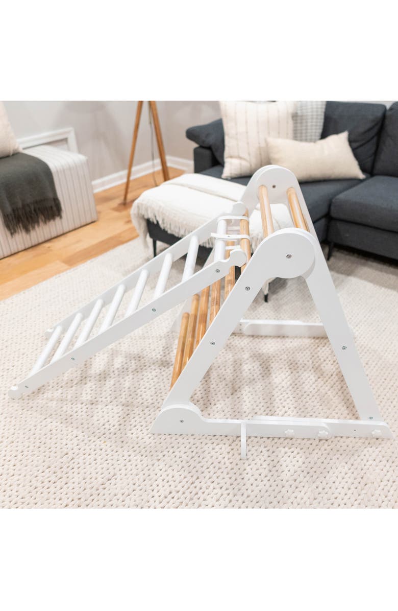 Little Partners Climbing Ladder, Alternate, color, Soft White