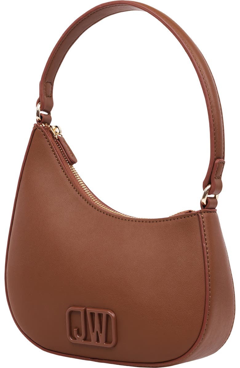 JASON WU Asymmetric Zip Top Handle Bag, Alternate, color, Brown
