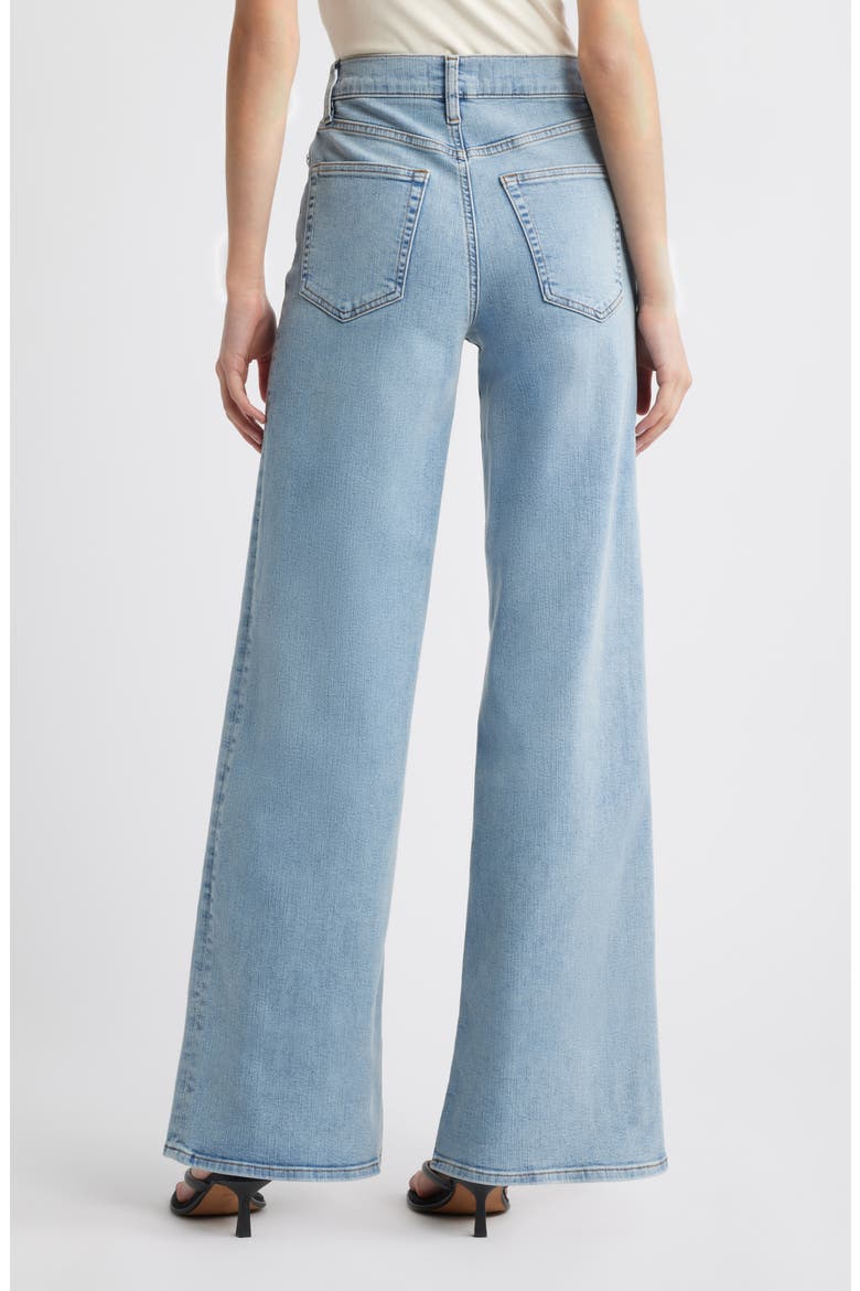 Le Slim Palazzo High Waist Wide Leg Jeans, Alternate, color, TRIBUTE