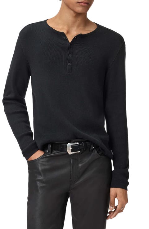 Javis Organic Cotton & Cashmere Rib Henley