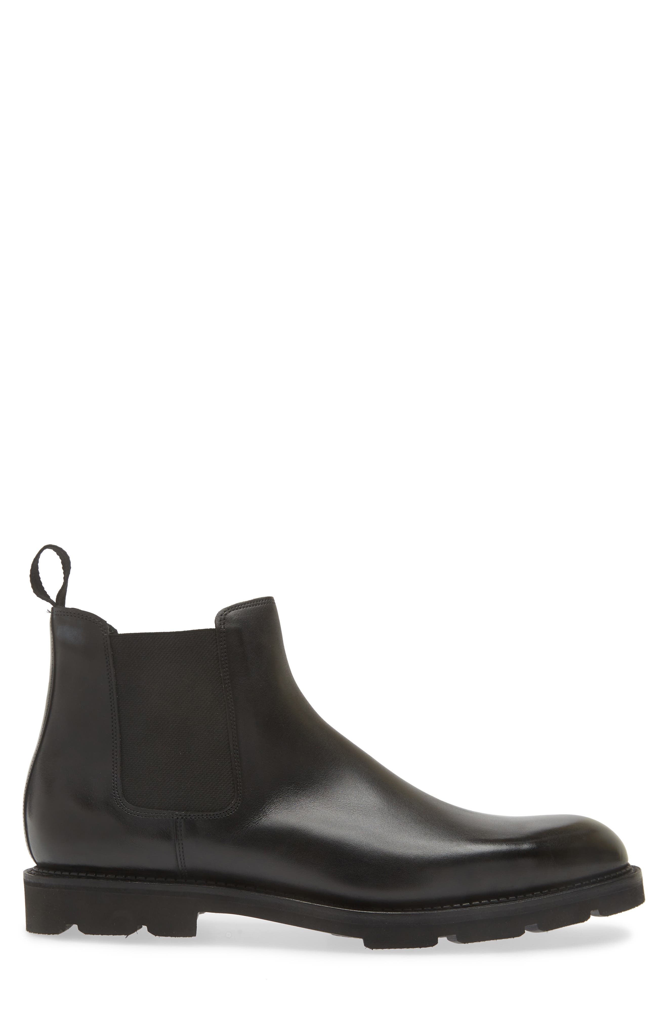 John Lobb Lawry Chelsea Boot, Alternate, color, Black
