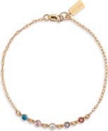 Set & Stones Multi Birthstone Bracelet