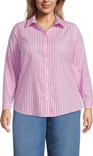 Lands' End No Iron Supima Cotton Long Sleeve Shirt