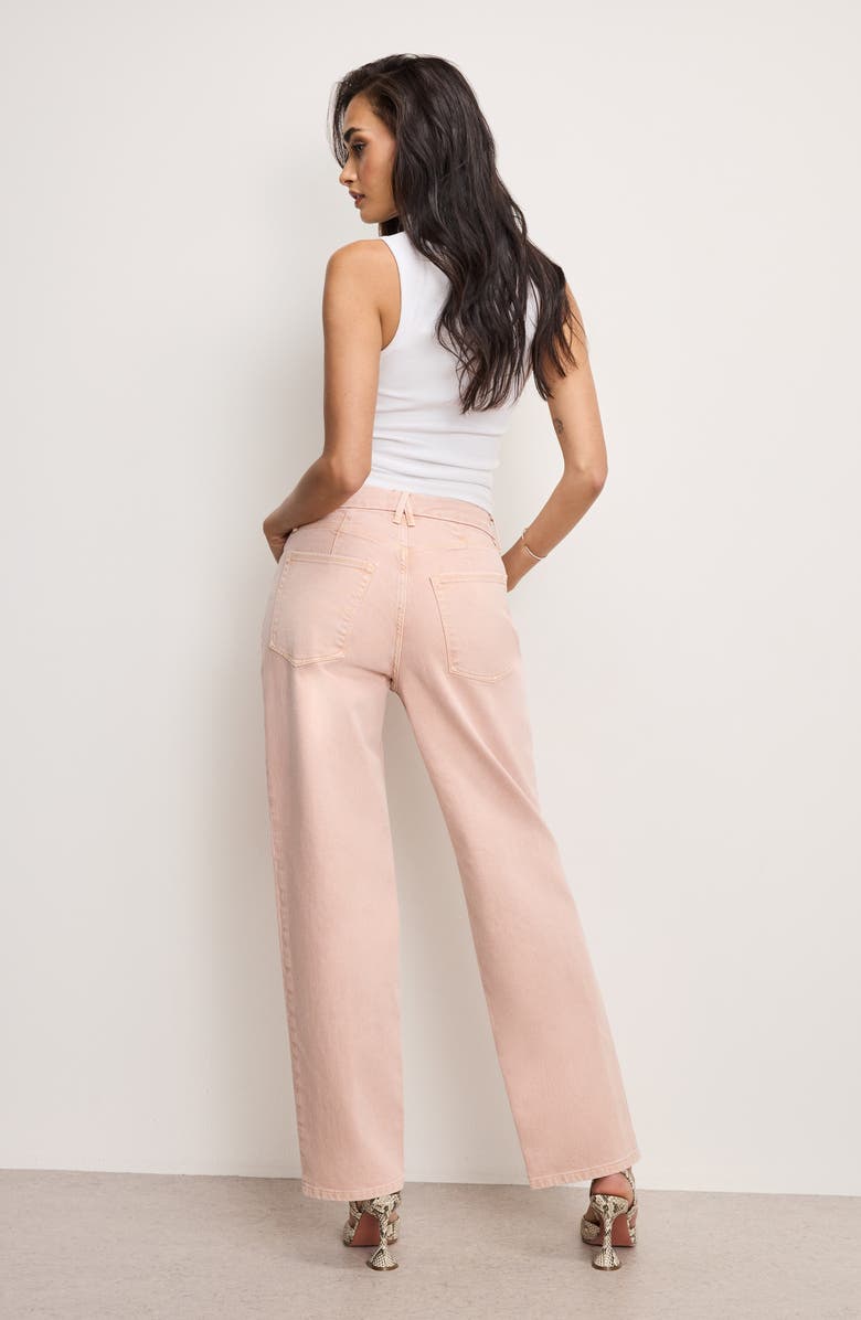 Good American Good '90s Relaxed Jeans, Alternate, color, Dried Petal003