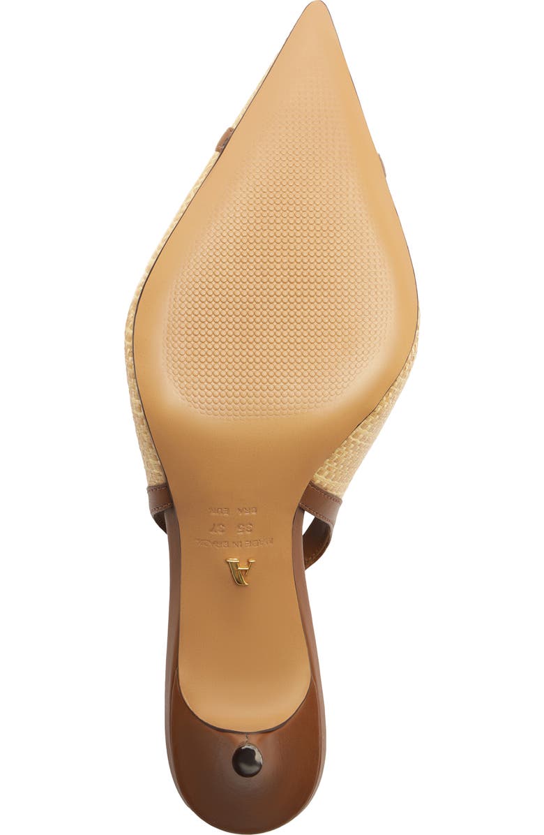 Arezzo Liza Slingback Pointed Toe Pump, Alternate, color,