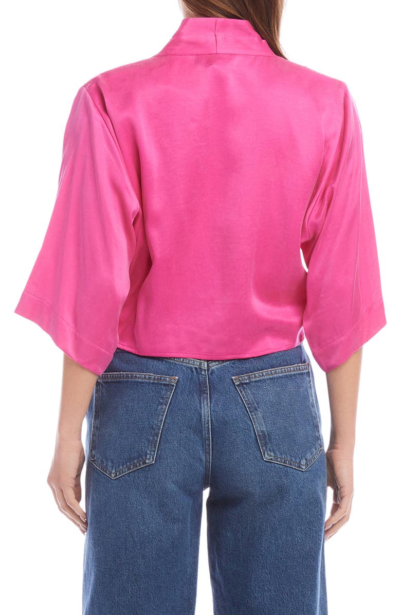 FIFTEEN TWENTY Tie Waist Top, Alternate, color, Pink