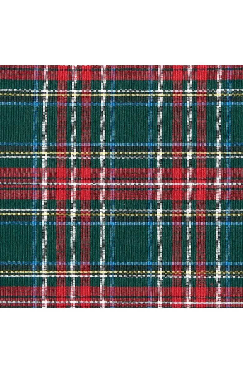 C&F Home Weston Plaid Placemats Set 6, 13" x 19", Main, color, Red